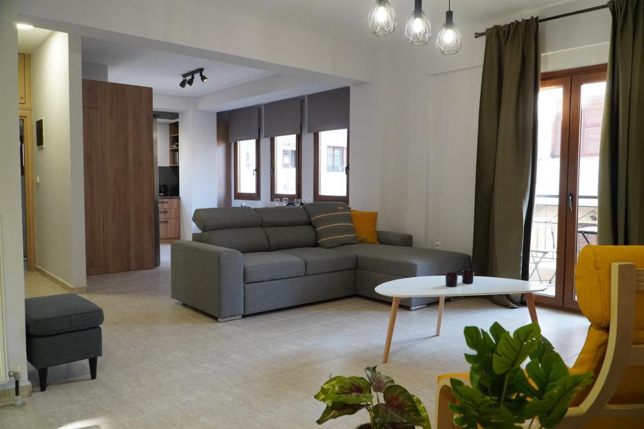 Modern Apartment In Οld Τown Thessaloniki Exterior foto